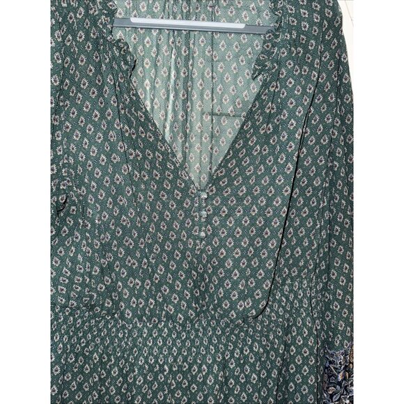 Veronica Beard Destiny print Paisley 100% silk dress W/ Slip. Size 18 MSRP $598 - Picture 6 of 12